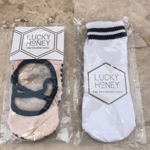 Lucky honey grip socks